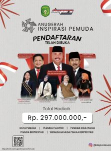 Dispora Kukar Kembali Gelar Anugerah Inspirasi Pemuda 2025, Pendaftaran Dibuka hingga 14 Mei