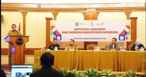 Dispar Kukar Gelar Sertifikasi Videografi untuk Pelaku Ekraf, Arianto: Videografer Harus  Promosikan Wisata
