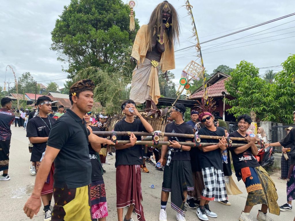 Perayaan Ogoh-Ogoh di Desa Kerta Buana Diarahkan Jadi Motor Ekonomi Lokal