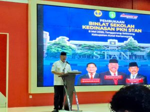 Edi Damansyah Tekankan Integritas dan Kerja Keras di BINLAT Sekolah Kedinasan PKN STAN 2025