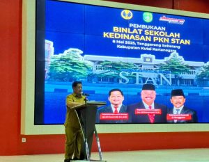 Dispora Kukar Gelar Kegiatan Binlat Sekolah Kedinasan PKN STAN 2025