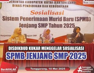 Disdikbud Kukar Sosialisasikan SPMB SMP 2025, Ini Kuota dan Jadwal Lengkapnya