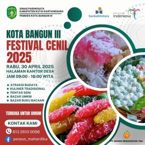 Festival Cenil Kembali Digelar di Desa Kota Bangun III, Rayakan Budaya dan Kuliner Lokal