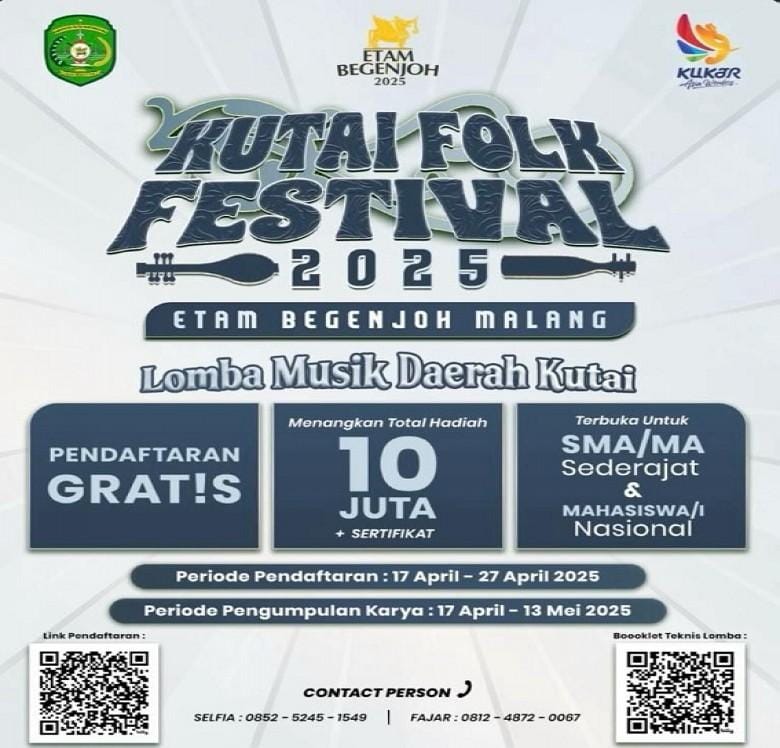 Di Balik Lomba Musik Kutai: Upaya Dispar Kukar Menjaga Identitas Budaya