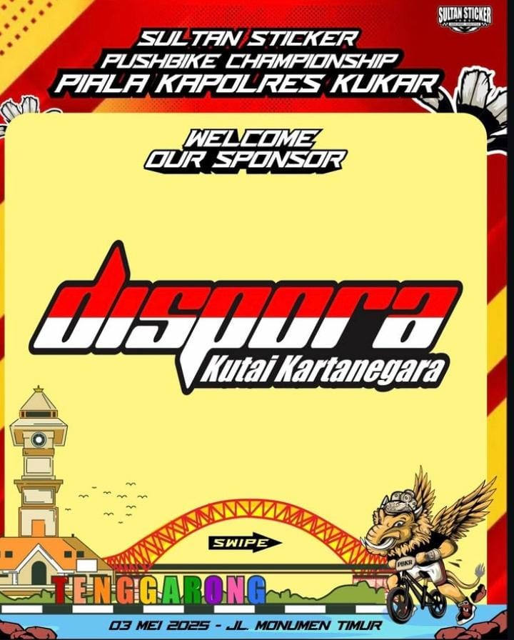 Dispora Kukar Bakal Gelar Pushbike Championship 2025 untuk Atlet Sepeda Cilik
